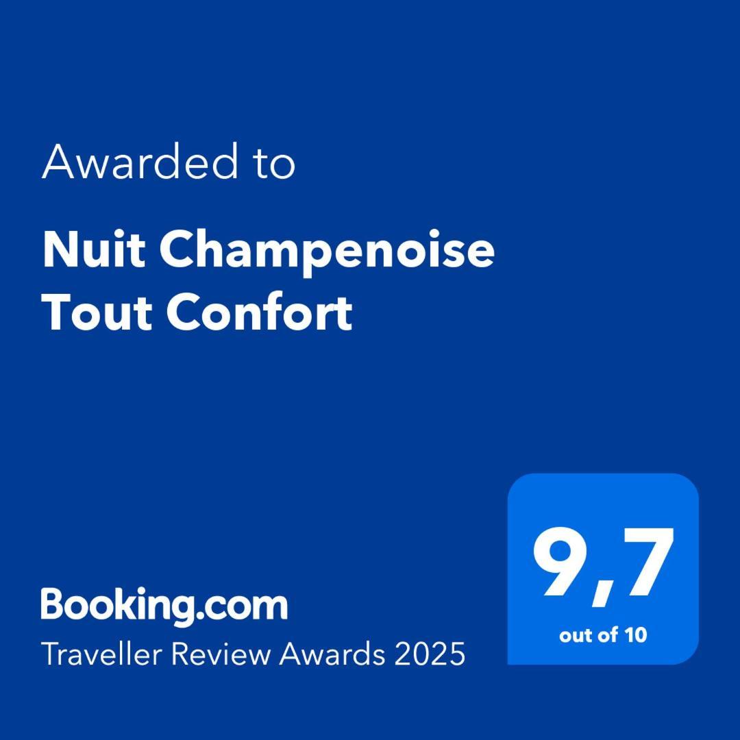 Nuit Champenoise Tout Confort Louze Esterno foto